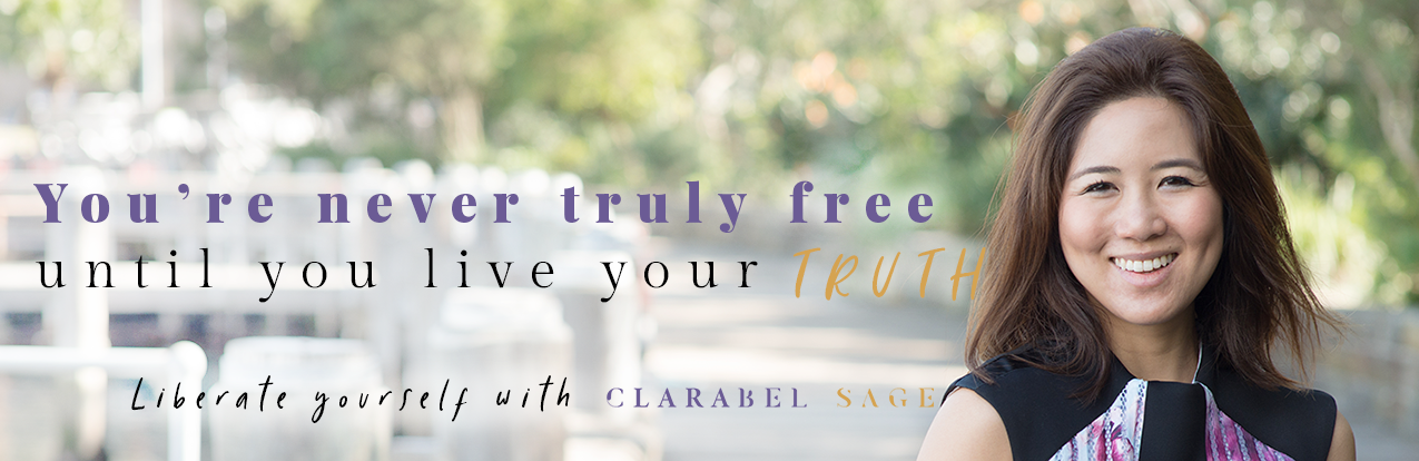 You're not truly free until you live your truth. Liberate yourself with Clarabel Sage